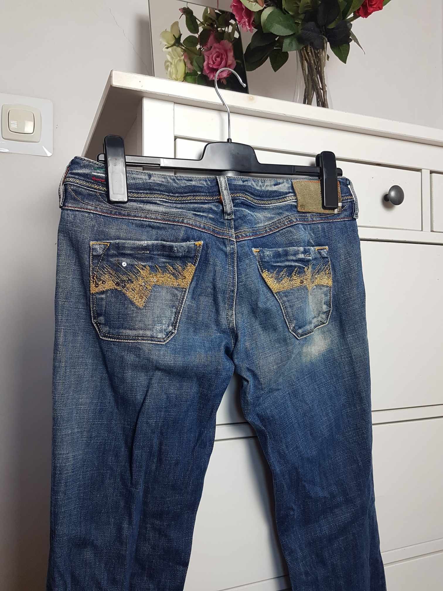 Diesel × Vintage Diesel Lowky jeans Vintage low rise W29 bootcut Flare Size 29" - 13 Thumbnail