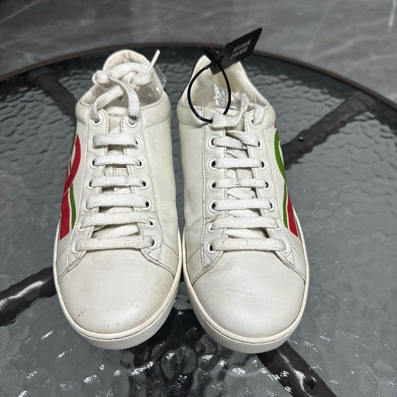 Gucci Gucci Ace Interlocking GG Low-Top Sneakers -2508 Size US 5.5 / IT 35.5 - 2 Thumbnail