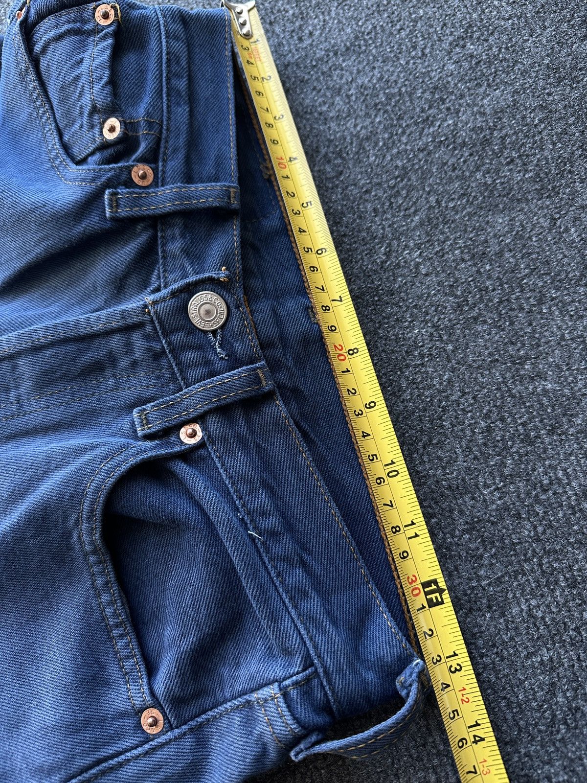 Levi's 🚨Vintage 90s Levis Jeans 501 Wash Denim Size 26" / US 2 / IT 38 - 9 Thumbnail