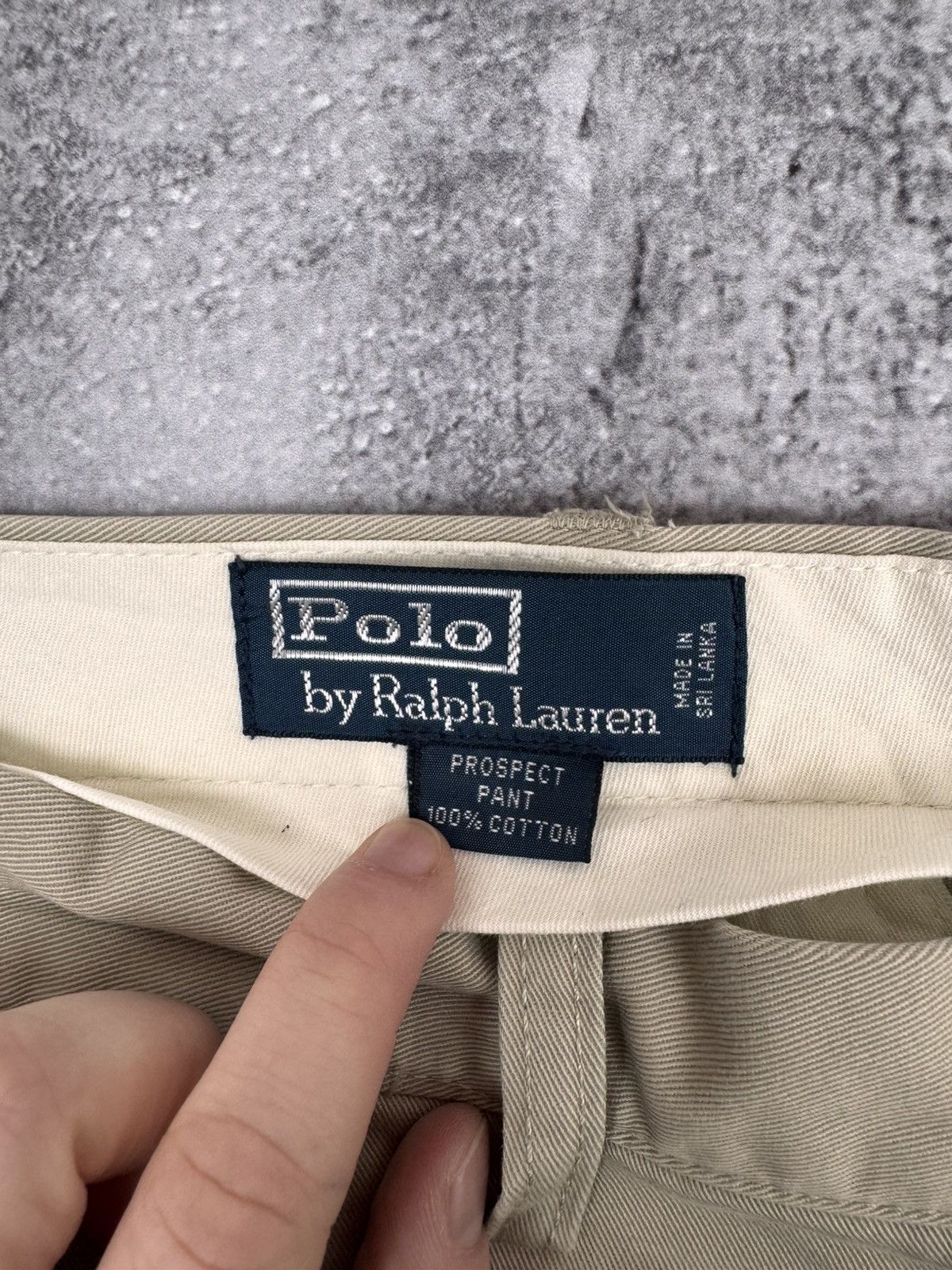 Polo Ralph Lauren Polo Ralph Lauren Men Prospect Pant Beige Size 36 Size US 36 / EU 52 - 8 Thumbnail