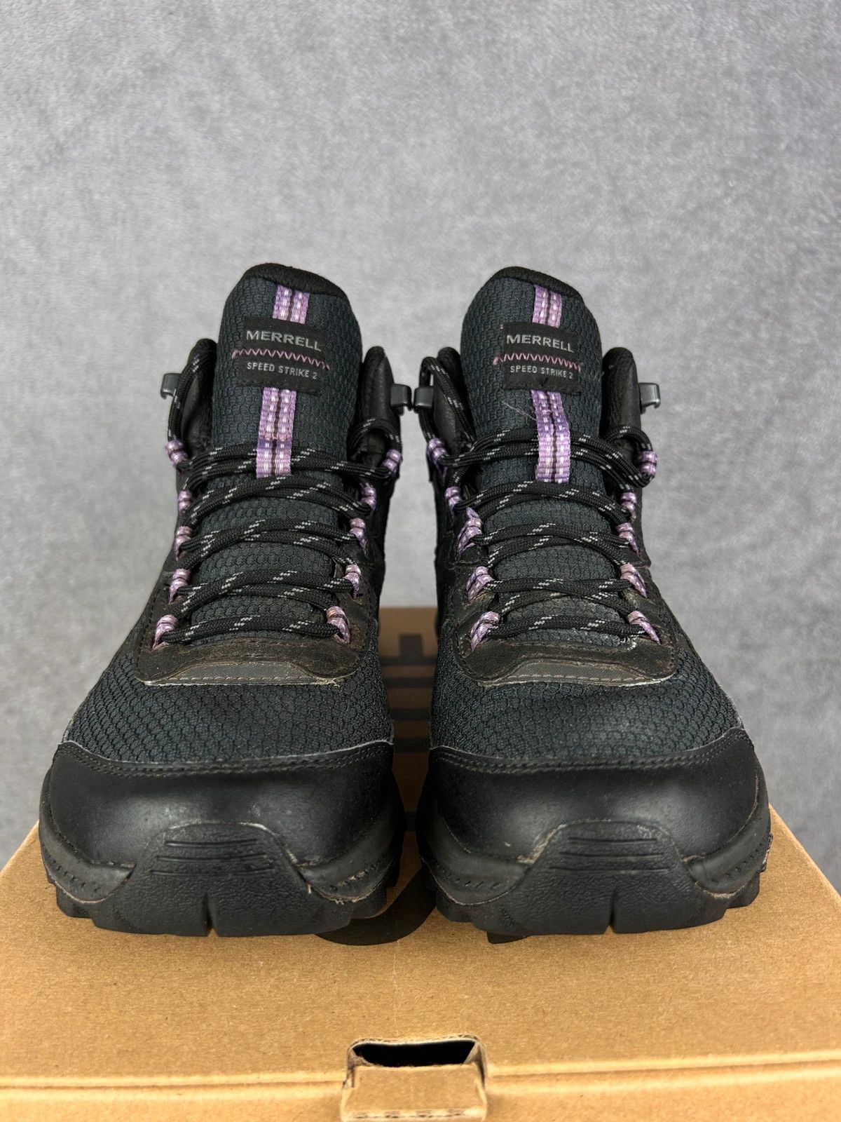 Merrell Marrell Gore-Tex Speed Strike 2 black hiking trekking Size US 7 / IT 37 - 6 Thumbnail