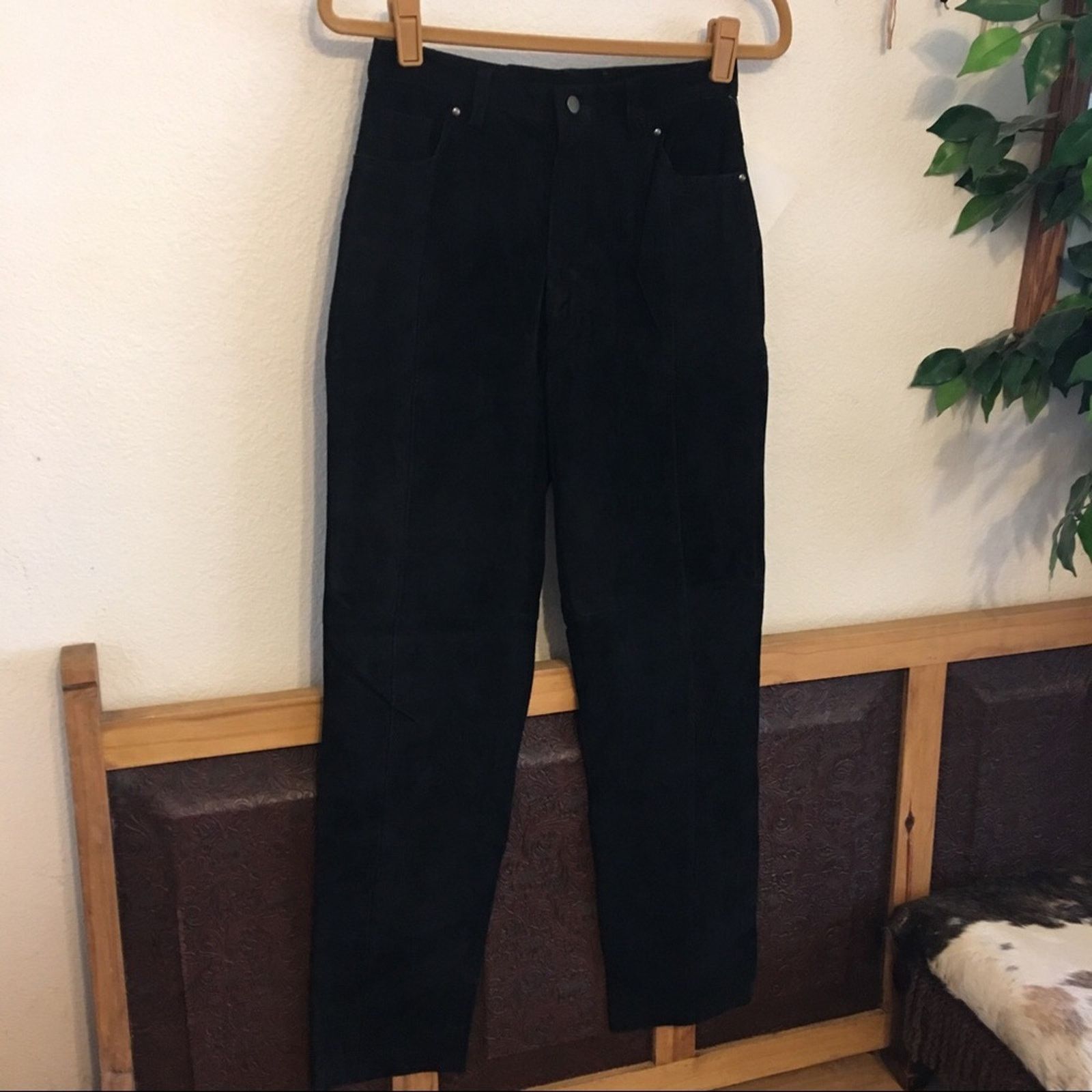 Other Spiegel Reflections genuine suede jeans NWT 6 Size 28" / US 6 / IT 42 - 1 Thumbnail