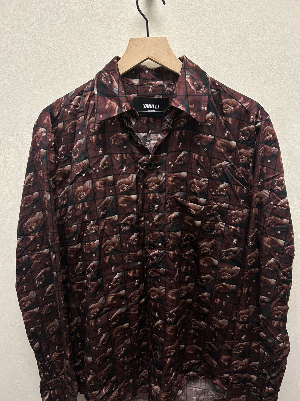 Yang Li Roll the Dice Silk Cotton Button up Size US M / EU 48-50 / 2 - 3 Thumbnail