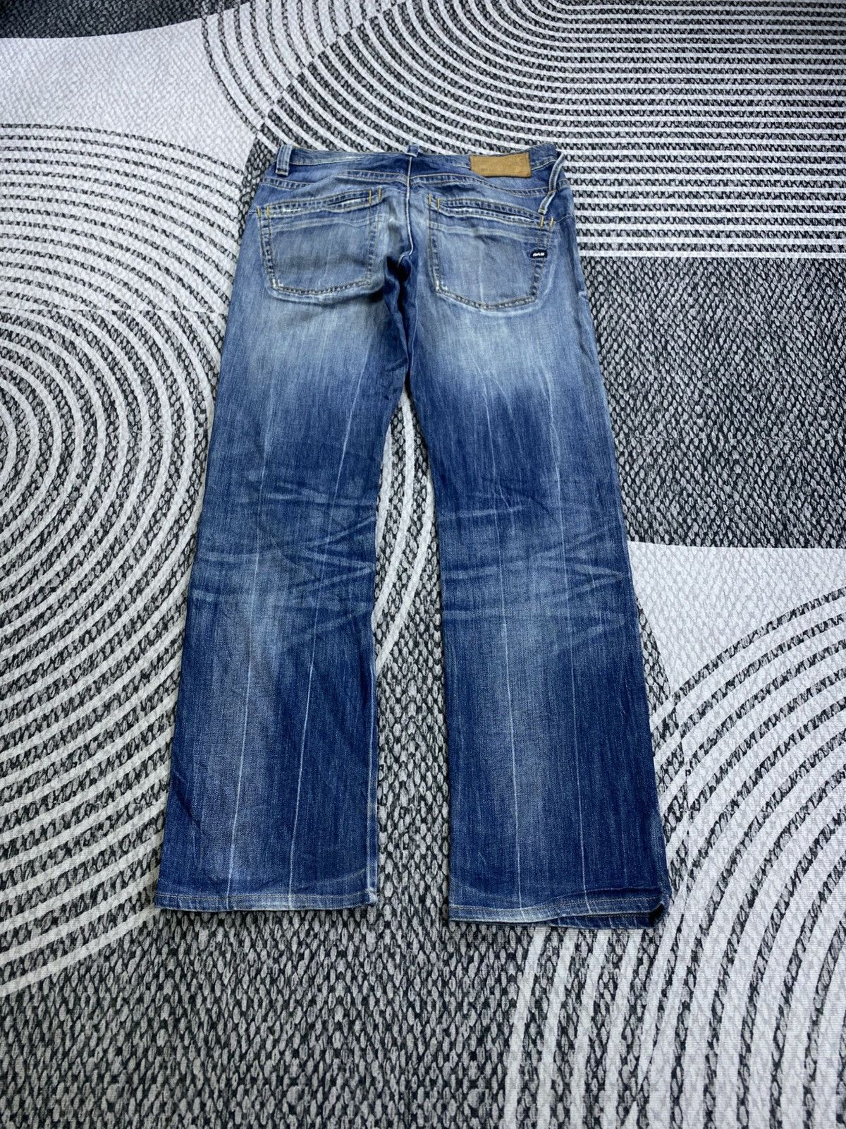 GAS Vintage GAS Distressed Blue Denim Jeans Pants Size US 31 - 2 Thumbnail