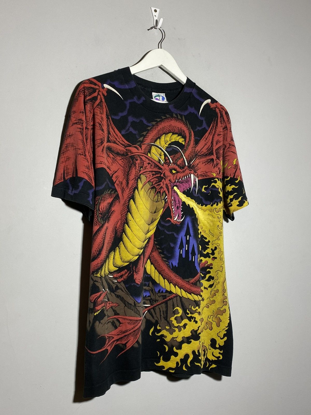Liquid Blue Vintage 1993 Liquid Blue Dragon Knight All Over Print AOP Size US XL / EU 56 / 4 - 3 Thumbnail