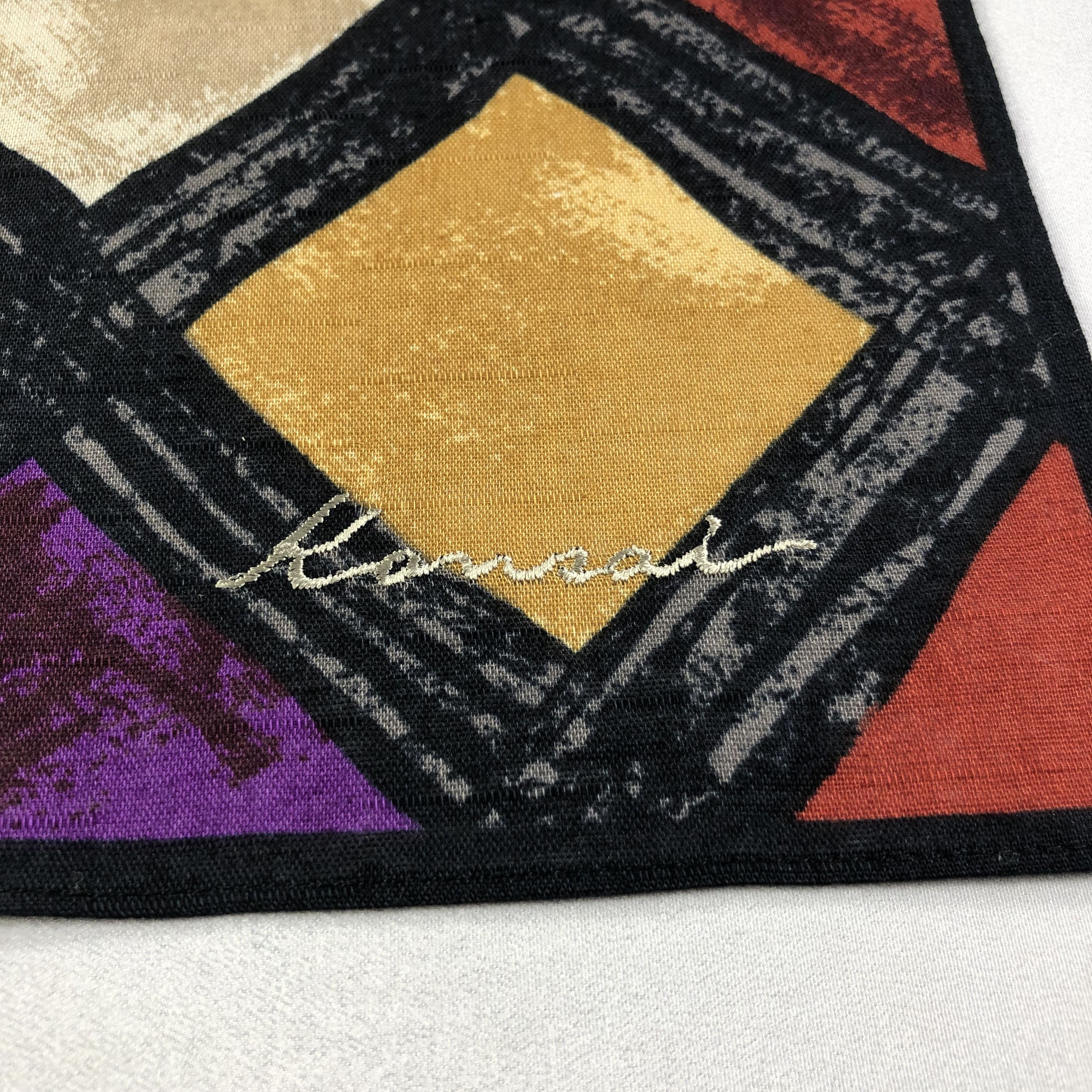 Kansai Yamamoto Kansai Handkerchief Neckerchief Bandana H1839 Size ONE SIZE - 4 Thumbnail