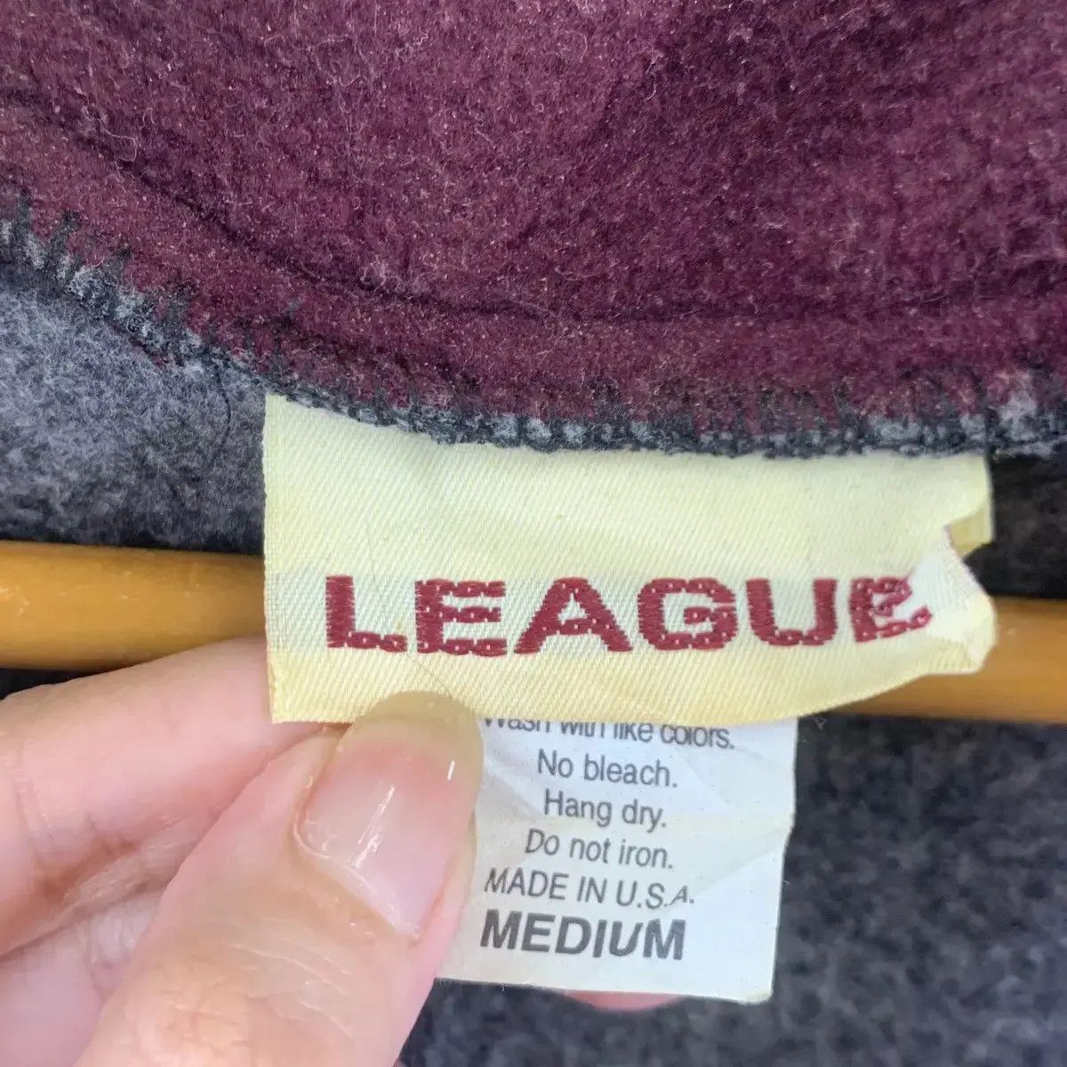 Vintage Vintage 90’ LEAGUE MINNESOTA Half Zipper Sweatshirt Size US M / EU 48-50 / 2 - 5 Thumbnail