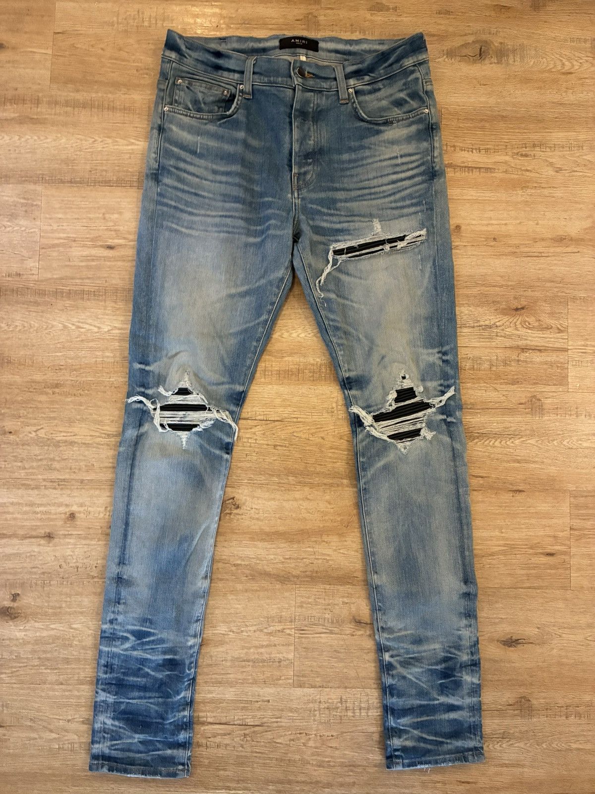 Amiri Amiri MX1 Black Patch Size US 32 / EU 48 - 1 Thumbnail