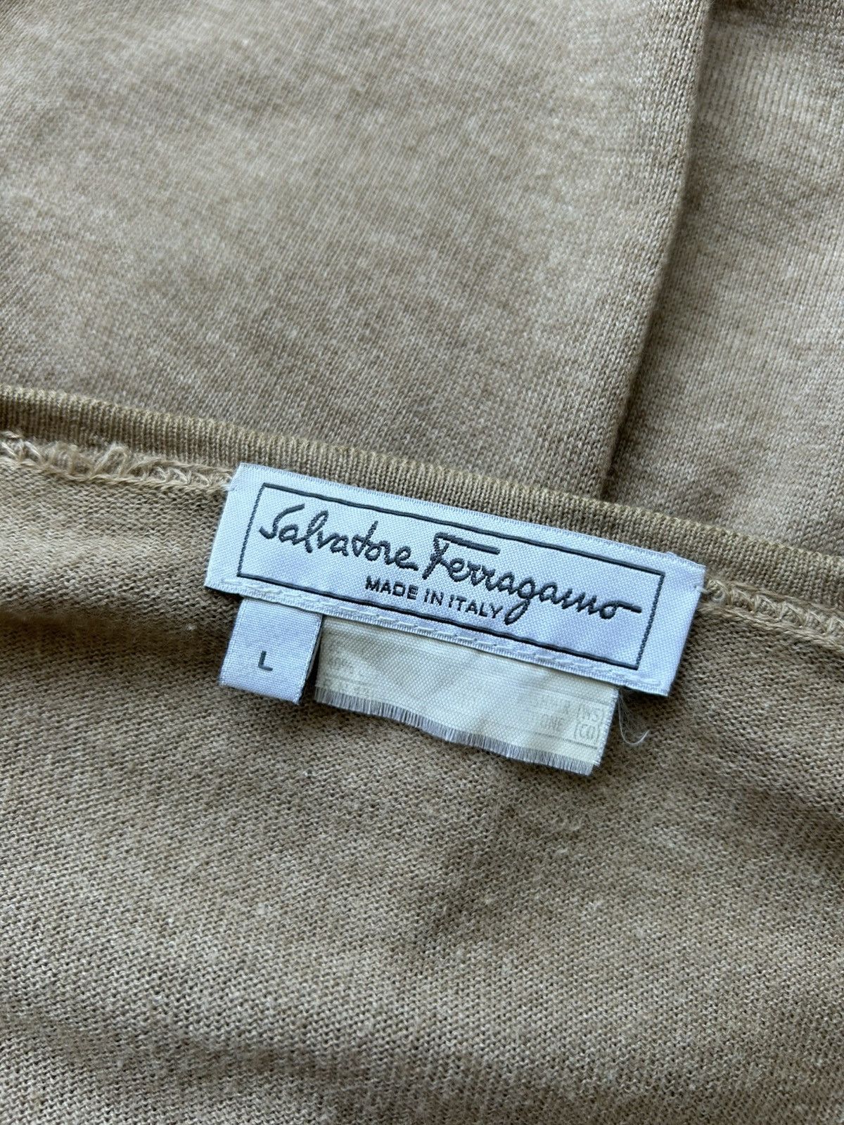 Salvatore Ferragamo Vintage salvatore ferragamo cardigan sweater Size US L / EU 52-54 / 3 - 16 Thumbnail