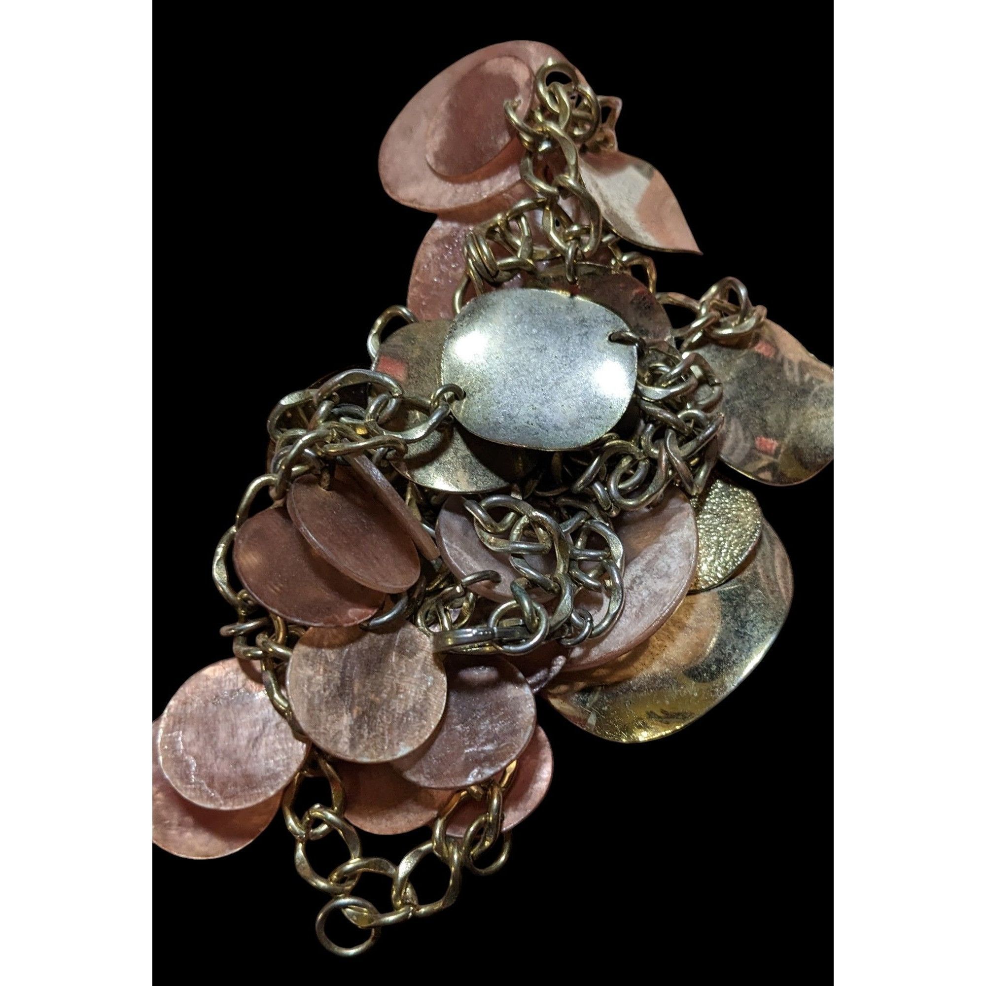 Other Retro Y2K Gold Shell Disc Charm Necklace Size ONE SIZE - 4 Thumbnail