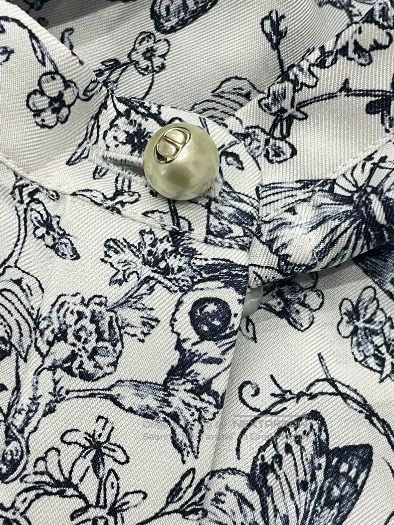 Dior Dior 25 Spring and Summer Butterfly Print Long-banded Silk Size XS / US 0-2 / IT 36-38 - 3 Thumbnail