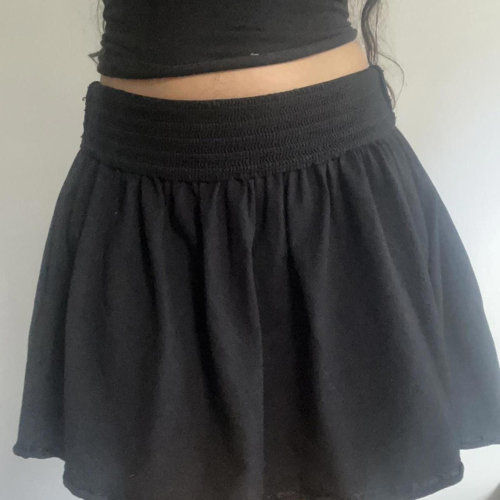 Other Black mini skirt with elastic waistband Size 32" / US 10 / IT 46 - 4 Thumbnail