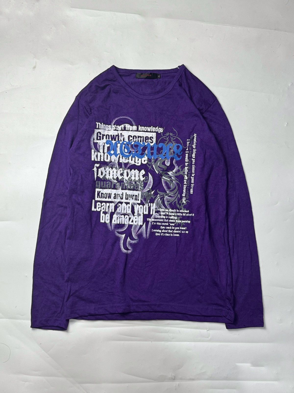 Beauty Beast × Hysteric Glamour × Japanese Brand Introtech Tribal Poem Japanese Long Sleeve Size US M / EU 48-50 / 2 - 1 Thumbnail