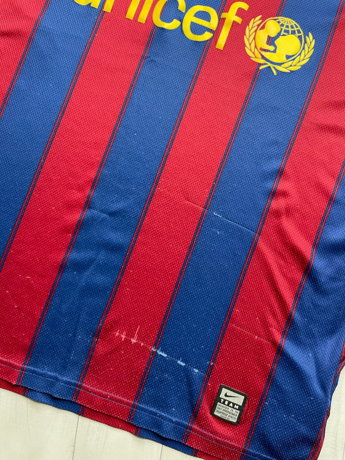 Nike × Vintage Vintage Nike Barcelona soccer jersey size M rare Size US M / EU 48-50 / 2 - 3 Thumbnail