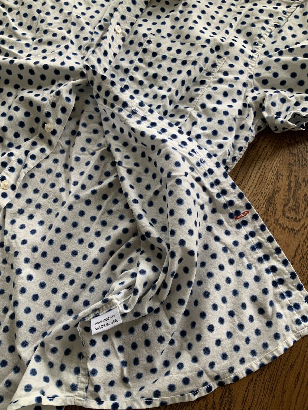 Gustin Polka dot short sleeves cotton shirt Size US S / EU 44-46 / 1 - 5 Thumbnail