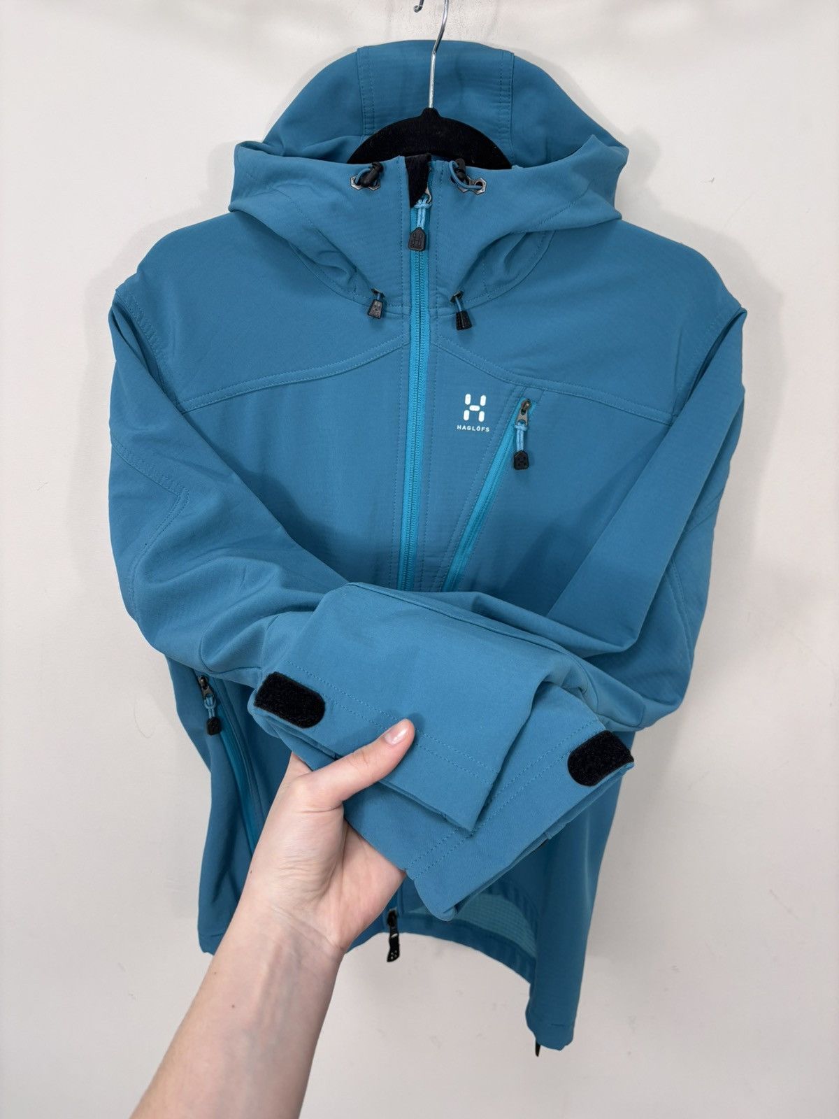 Haglofs Haglofs Women’s Blue Polartec Softshell Jacket Size L / US 10 / IT 46 - 8 Thumbnail