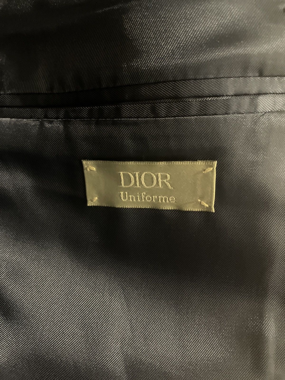Christian Dior Monsieur Christian Dior virgin wool navy blazer Size 44R - 9 Thumbnail