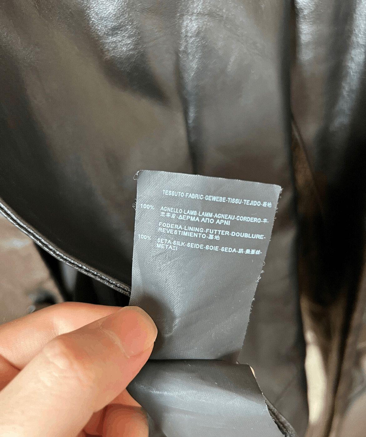 Saint Laurent Paris Saint Laurent Paris Sz 48 Saint Laurent Paris 13SS Lamb Sk Size US M / EU 48-50 / 2 - 7 Thumbnail
