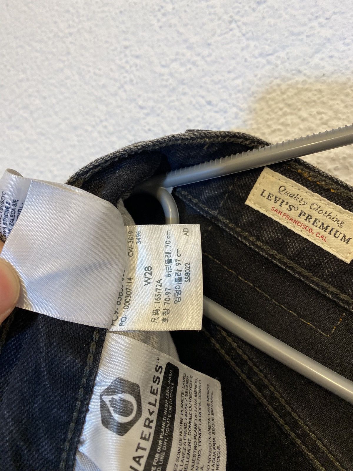 Levi's Levi's Jean shirts women's W28 black Size 26" / US 2 / IT 38 - 4 Thumbnail
