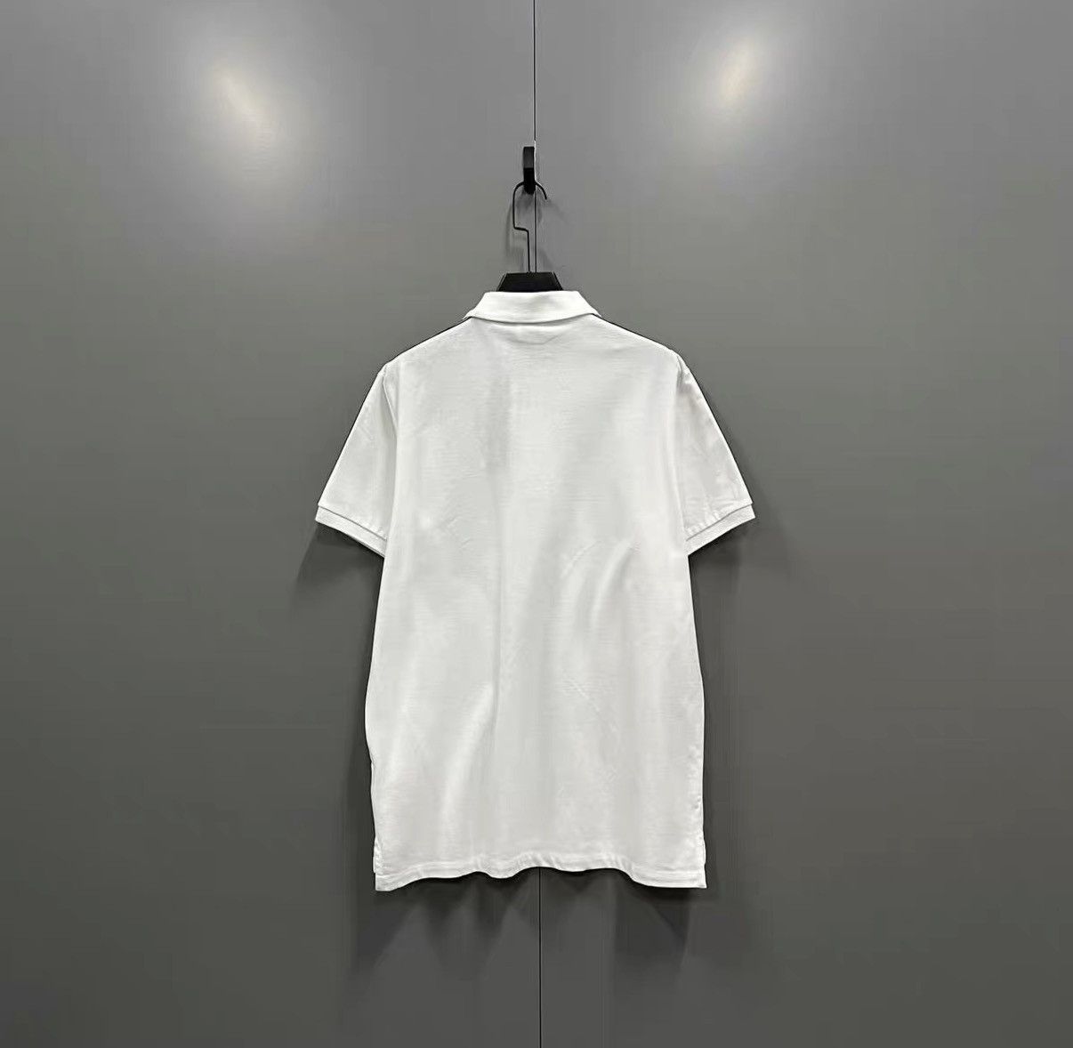 Burberry Burberry White Logo Tape Polo Shirt J41 Size US M / EU 48-50 / 2 - 2 Thumbnail