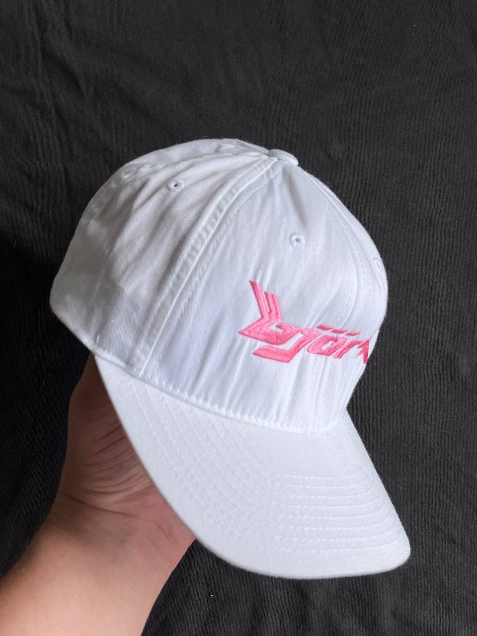 Band Tees 00s Vintage Bjork cap hat Snapback embroidered logo yupoong Size ONE SIZE - 9 Thumbnail