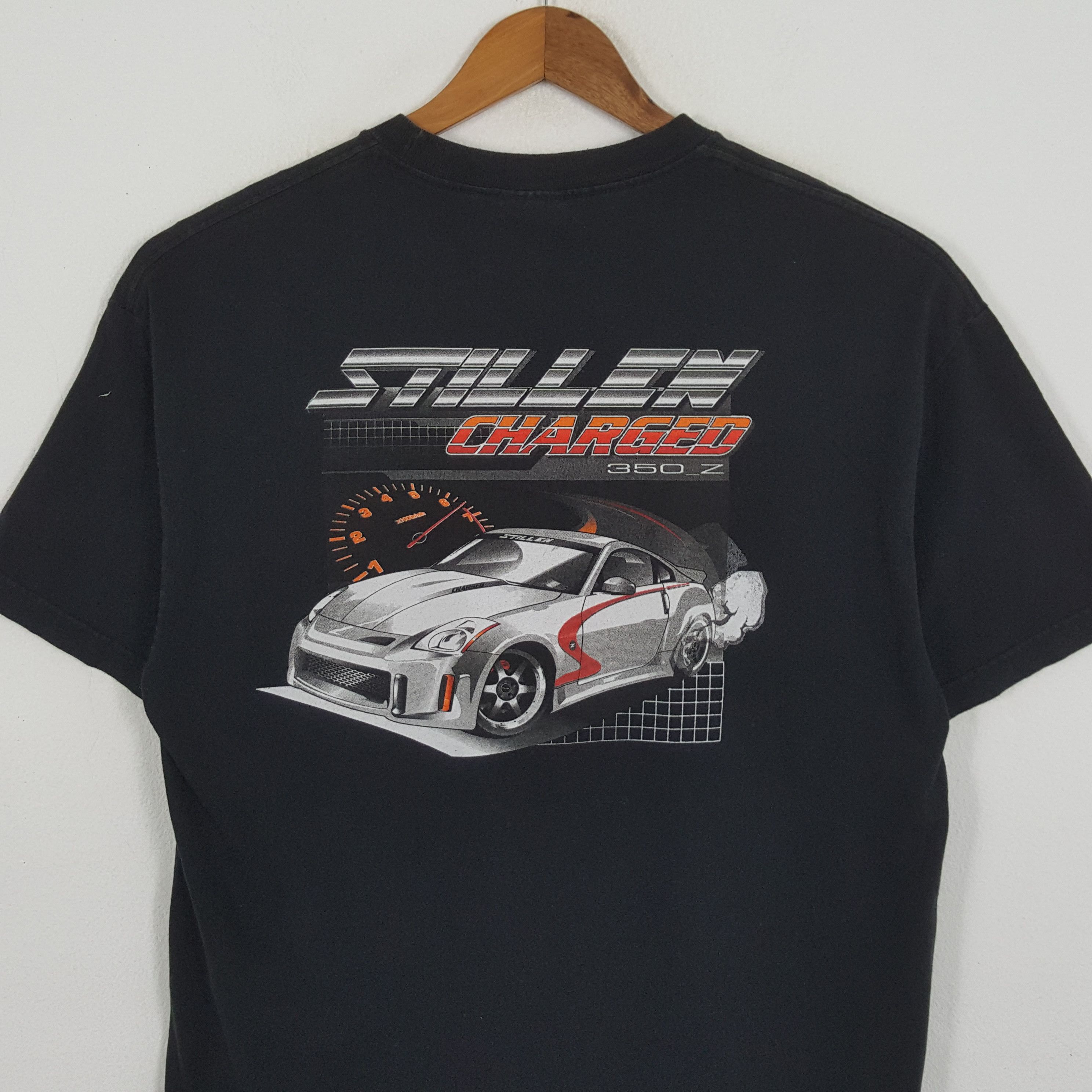 Japanese Brand × Vintage Vintage STILLEN CHARGED 350Z Nissan Skyline T-Shirts Size US XL / EU 56 / 4 - 2 Thumbnail