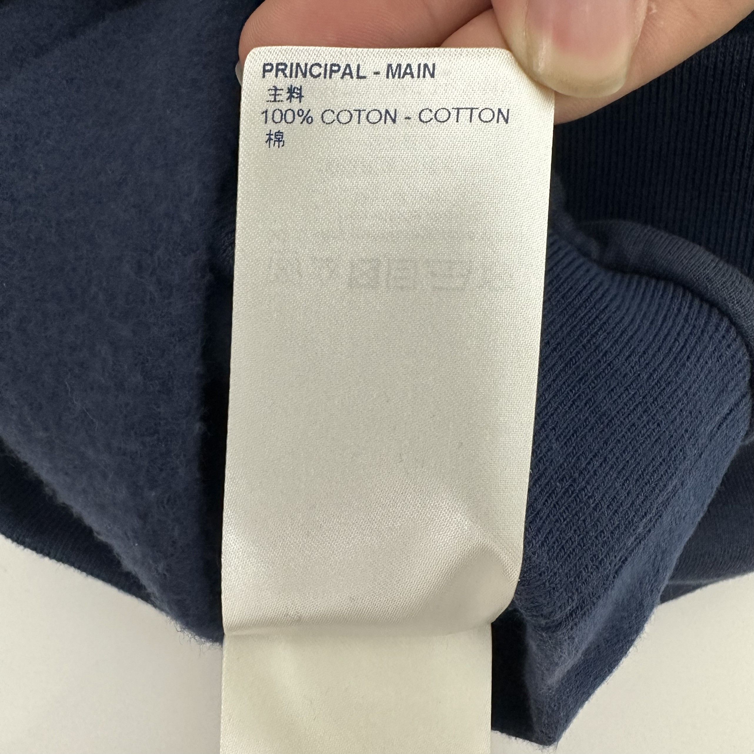 Louis Vuitton LOUIS VUITTON Stitch Print Embroidered Sweatshirt Size US M / EU 48-50 / 2 - 11 Thumbnail