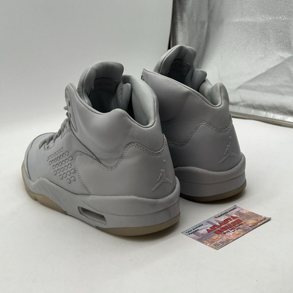 Jordan Brand Air Jordan 5 Pure platinum Size US 11.5 / EU 44-45 - 4 Thumbnail