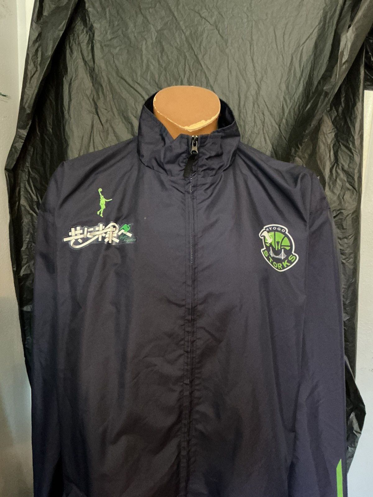 Other Hyogo Storks Kobe Storks Basketball Team Issued Zip Jacket. Size US XXL / EU 58 / 5 - 14 Thumbnail
