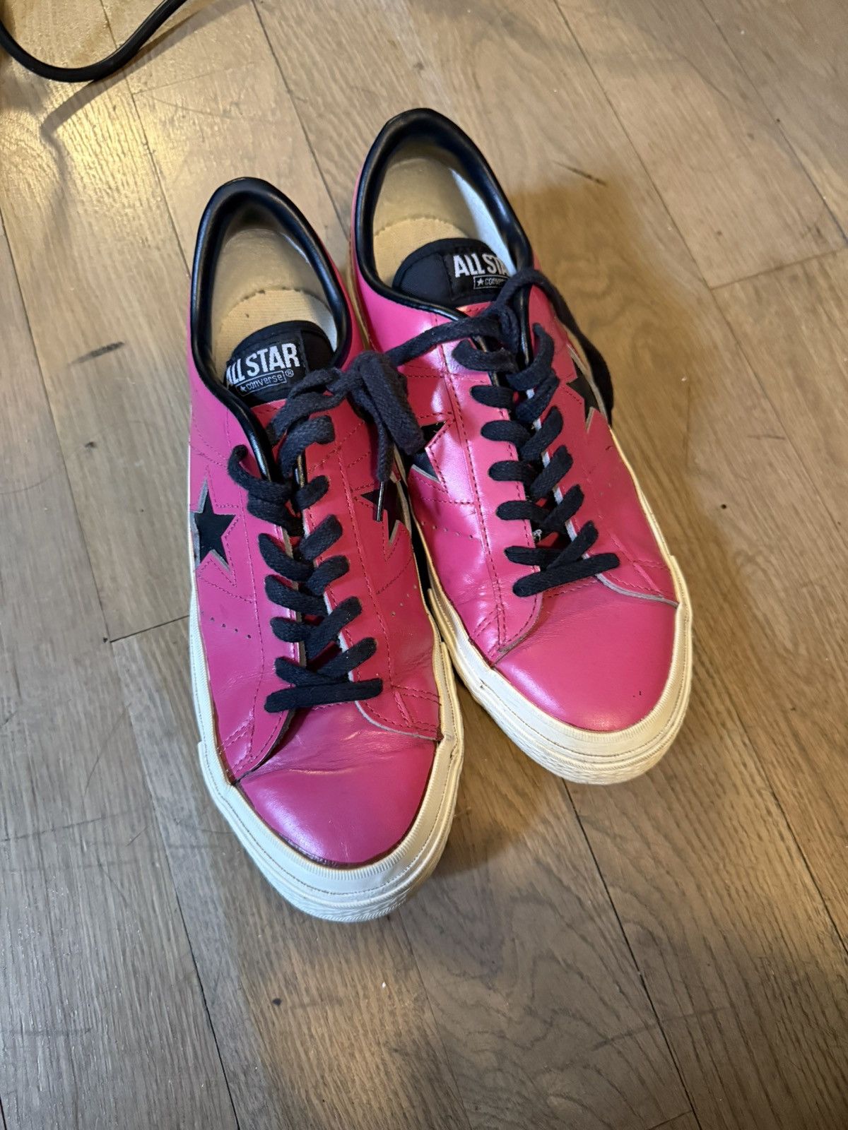 Converse Converse made in the US leather pink sneakers Size US 8 / EU 41 - 2 Thumbnail