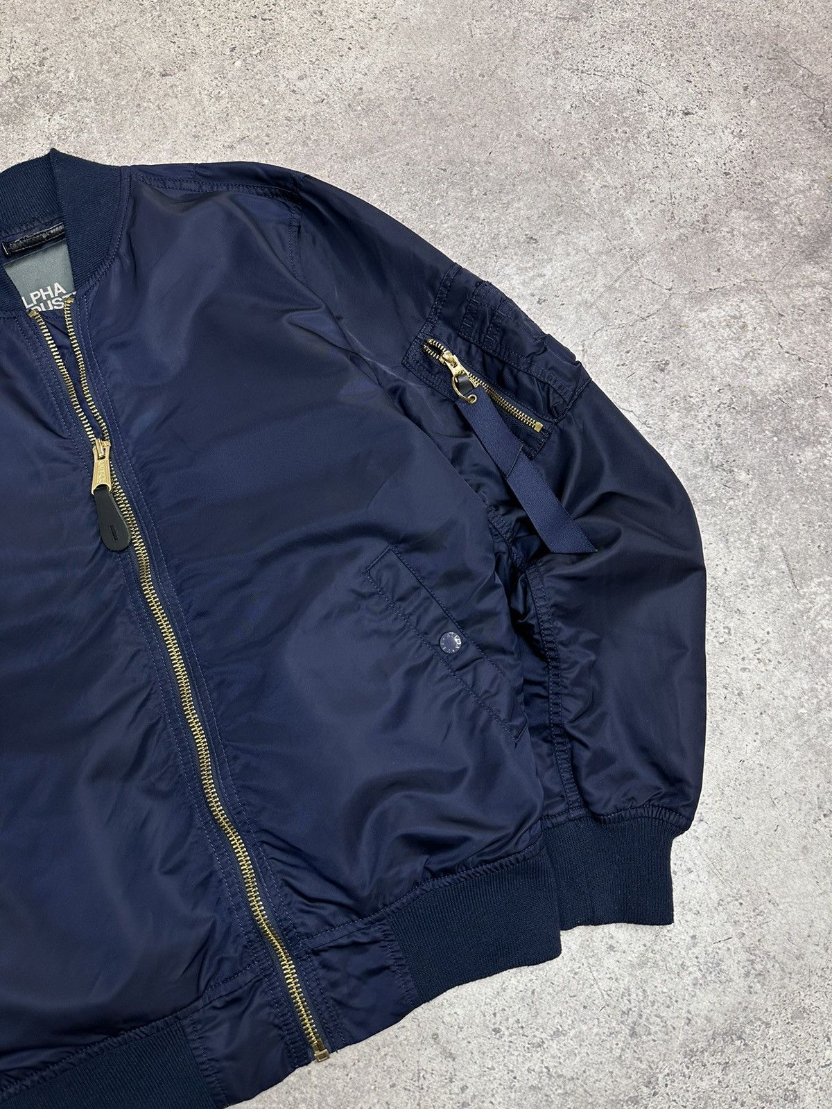 14th Addiction Vintage Wow😻 Bombers MA-1 Alpha Industries IFSIXWASNINE Y2K Size US M / EU 48-50 / 2 - 5 Thumbnail