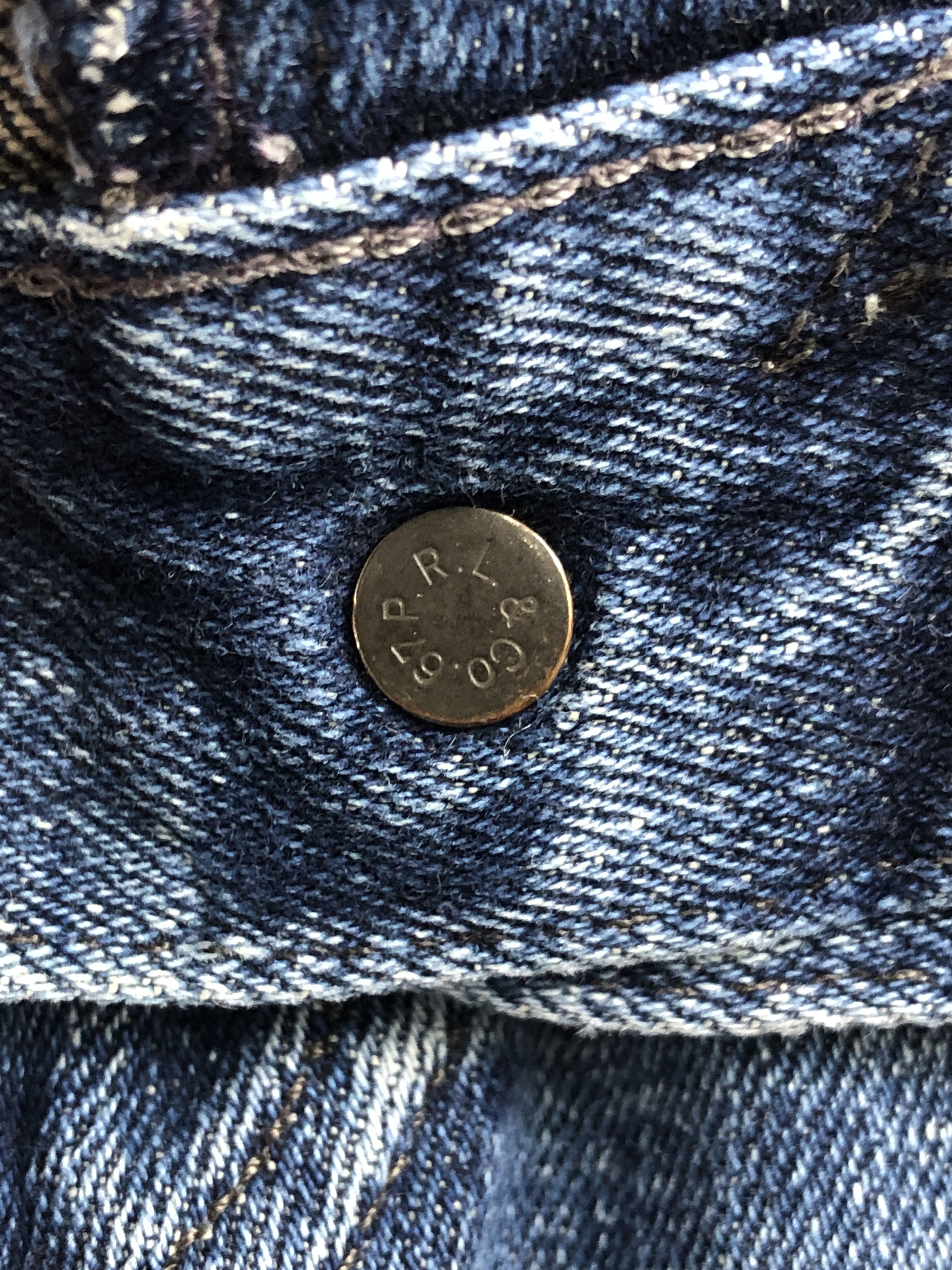 Polo Ralph Lauren × Vintage Vintage Polo Ralph Lauren Distressed Jeans DP2481 Size US 34 / EU 50 - 14 Thumbnail