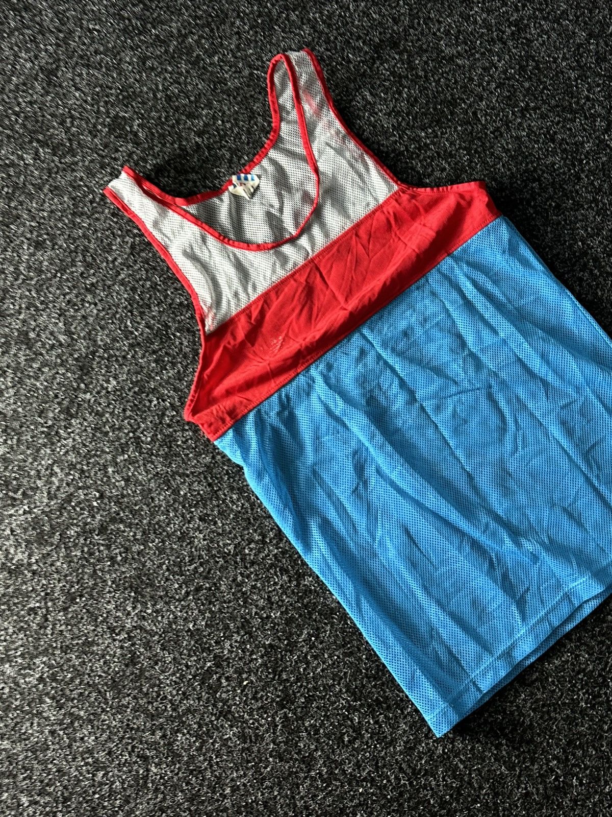 Adidas × Vintage 🚨RARE Adidas Made In WEST GERMANY 80s Running Tank Top Shirt Size US S / EU 44-46 / 1 - 2 Thumbnail