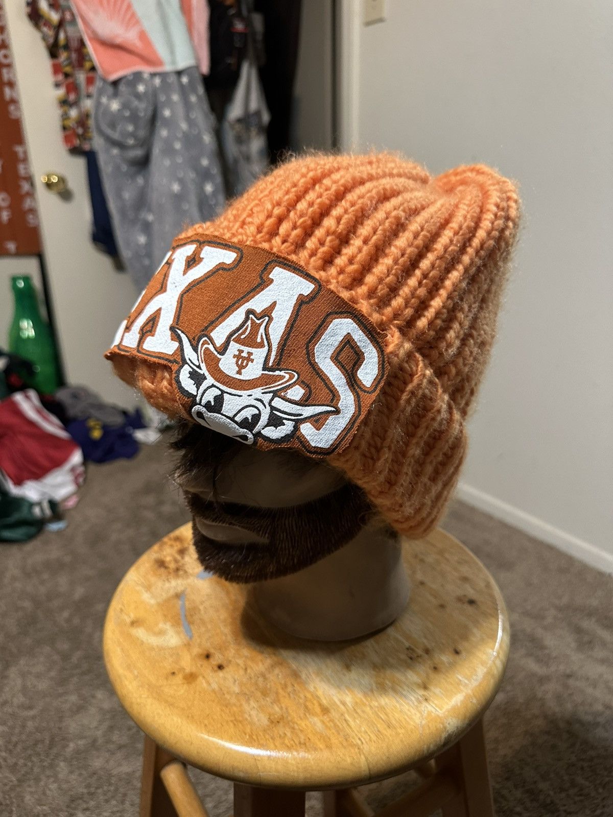 NCAA Vintage NCAA Texas Longhorns University “big head” hat 90s Size ONE SIZE - 6 Thumbnail