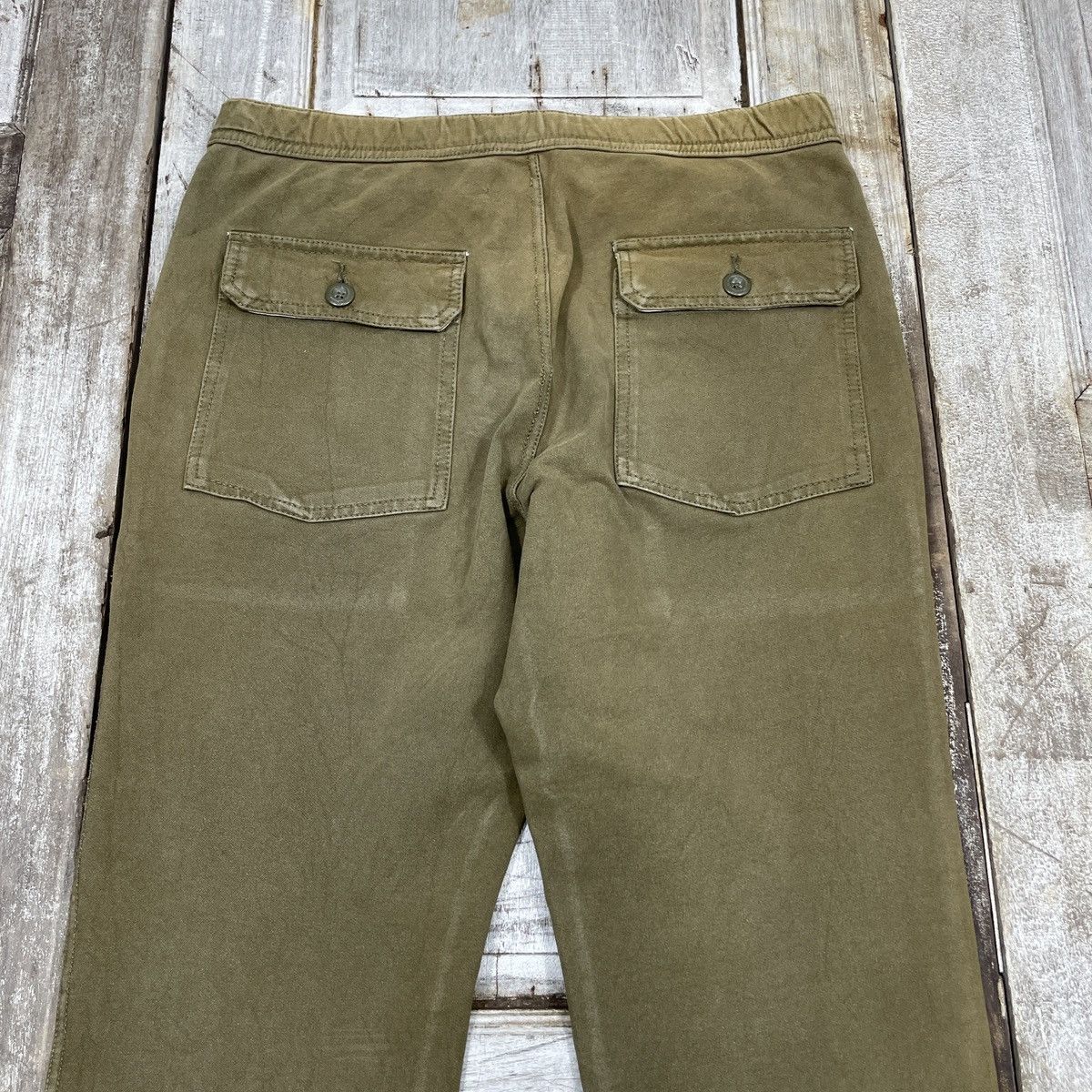 Japanese Brand × Vintage Vintage Back Number Bush Sweat pants Size US 30 / EU 46 - 4 Thumbnail