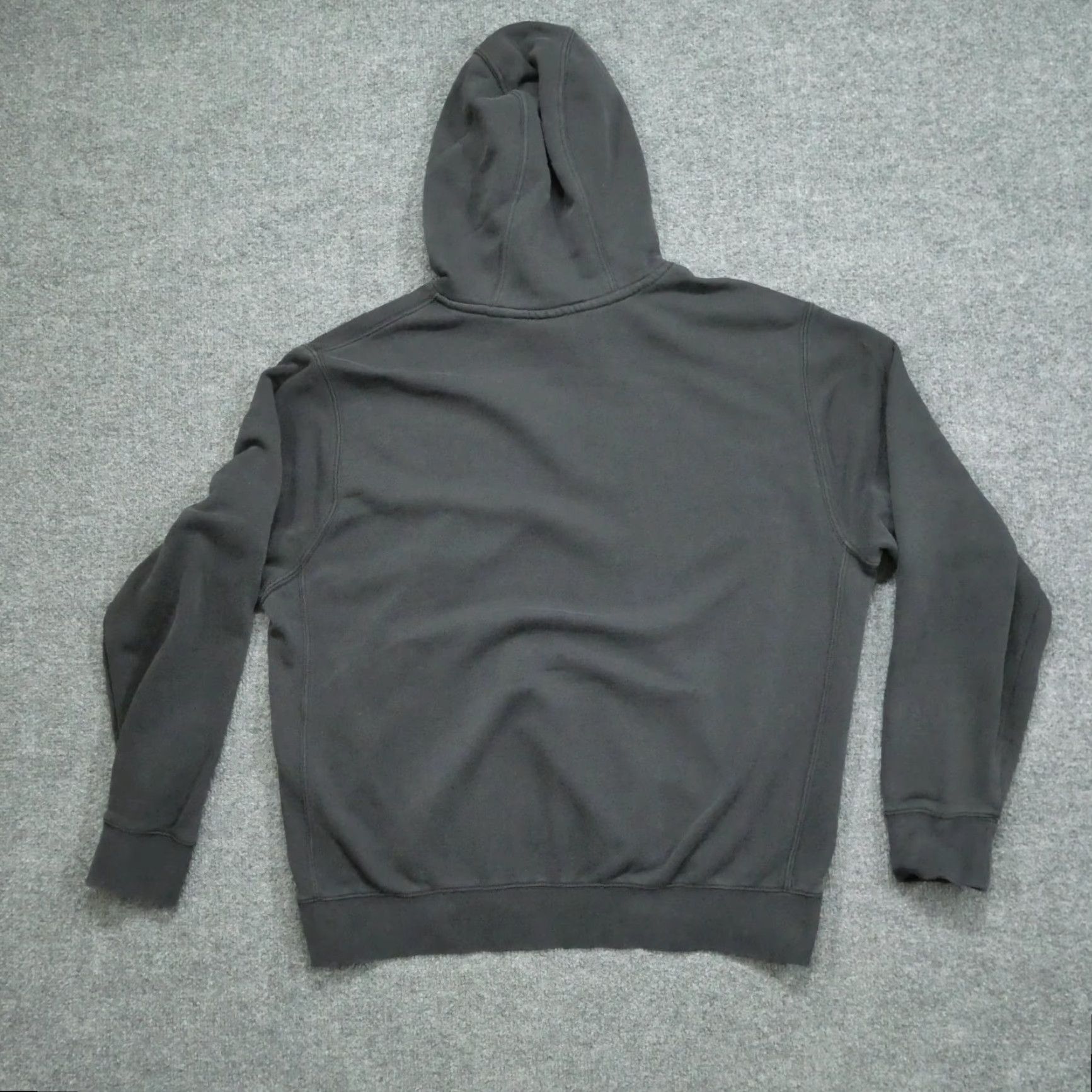 Nike VINTAGE Nike Hoodie Mens Pullover Sweatshirt Black 90s Logo Embroidery Swoosh Cotton Polyester Long Sleeve Hooded L Size US L / EU 52-54 / 3 - 7 Thumbnail
