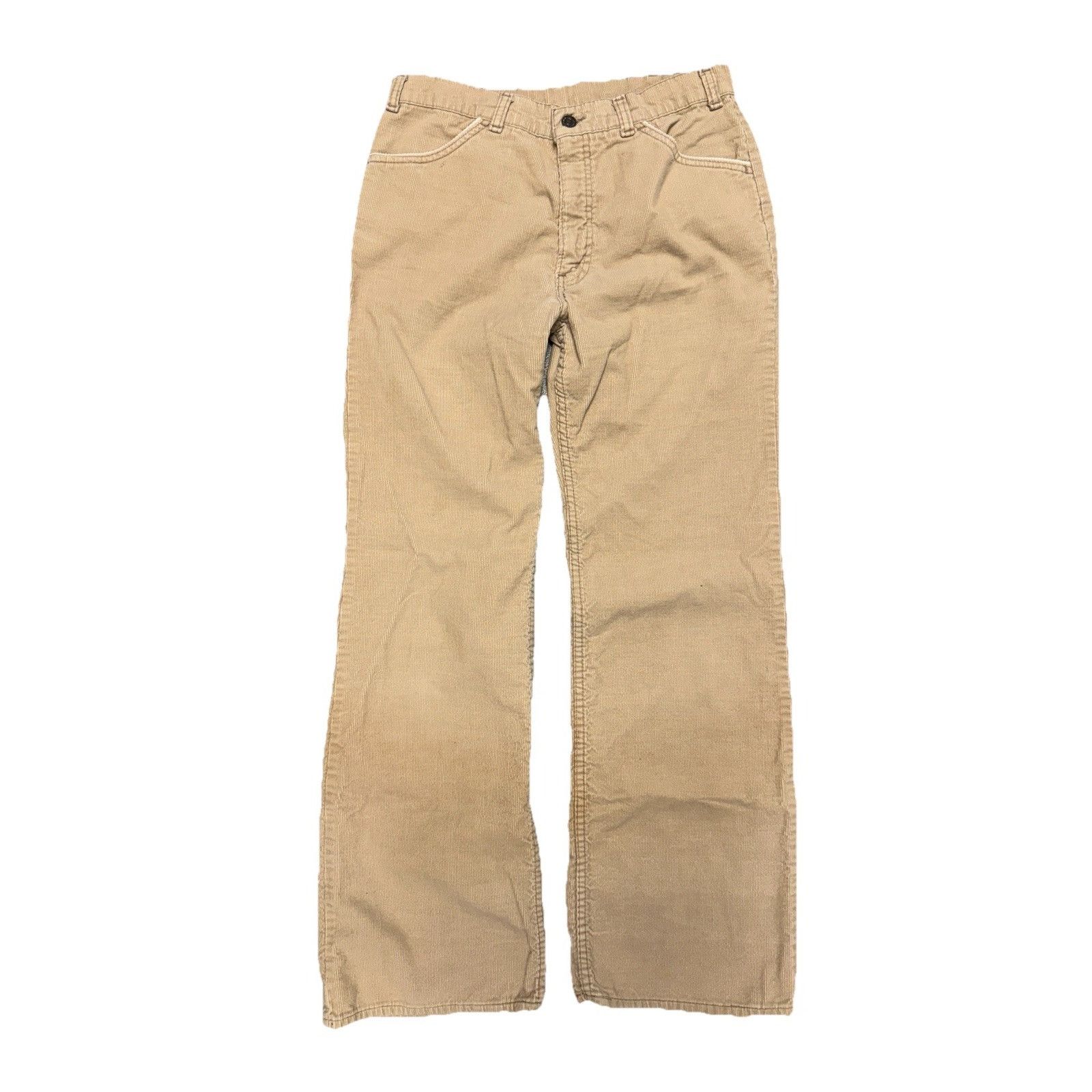 Levi's Vintage Levi's Corduroy Pants Mens 30x30 Tan Size US 30 / EU 46 - 1 Thumbnail