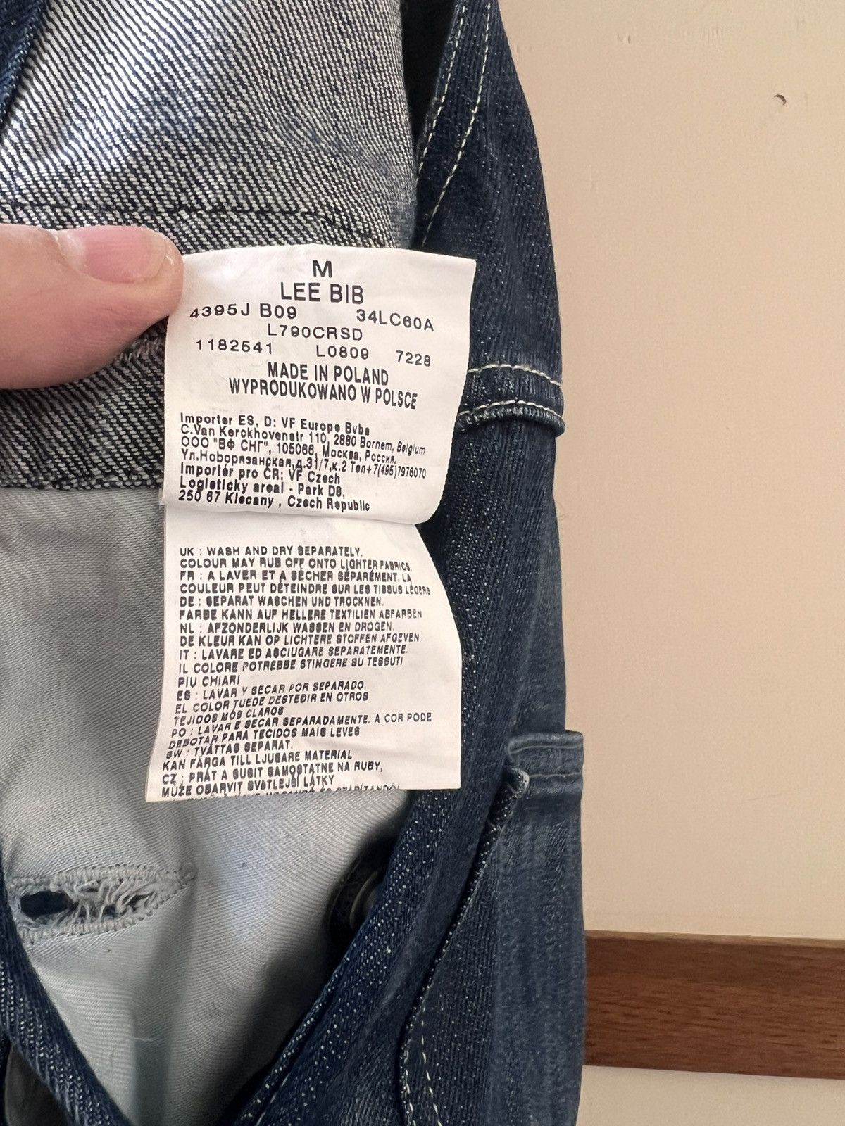 Lee Lee work Salopette Size US M / EU 48-50 / 2 - 10 Thumbnail