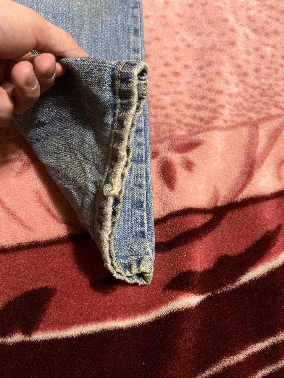 Levi's × Vintage Vintage Levis 514 Dirty Wash Baggy Jeans Size US 32 / EU 48 - 12 Thumbnail
