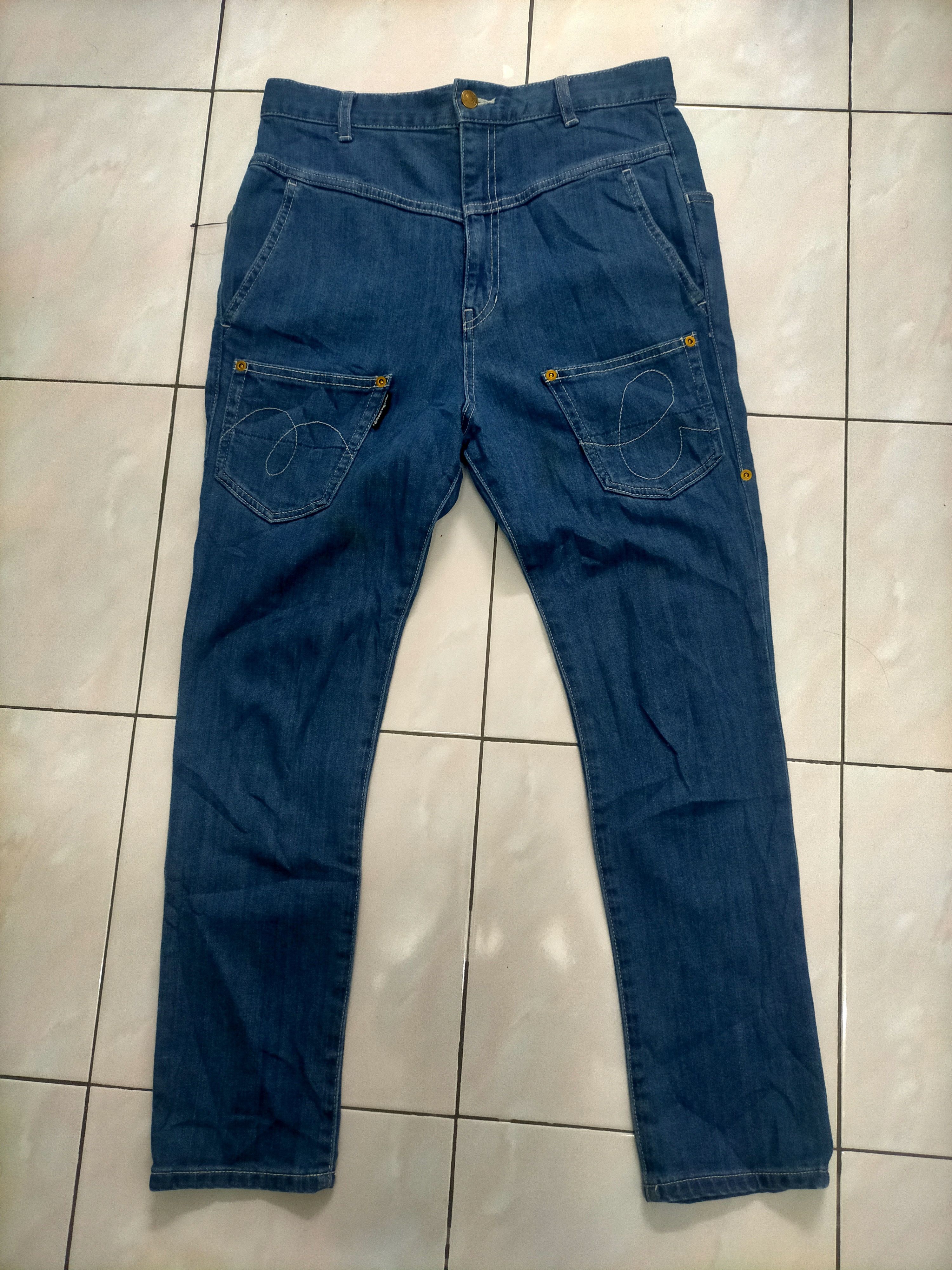 Issey Miyake × mercibeaucoup Issey Miyake Mercibeaucoup Denim Pants Size US 31 - 1 Thumbnail