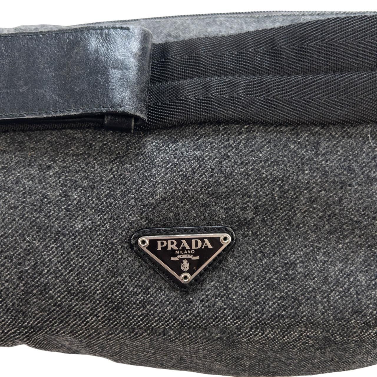 Prada Vintage Prada Wool Cross Body Bag Size ONE SIZE - 3 Thumbnail