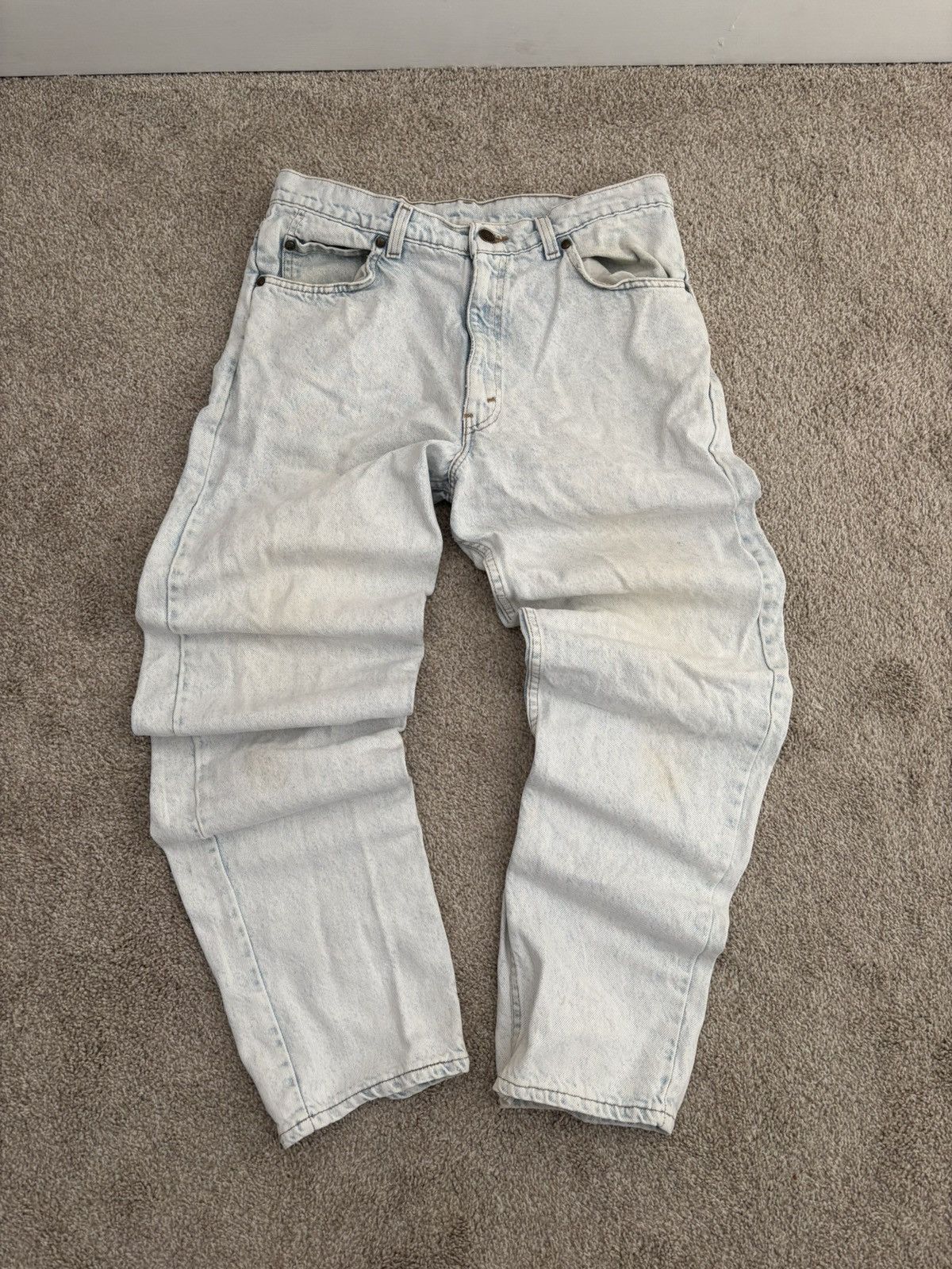 Vintage Vintage 80’s Acid Washed Jeans Size US 30 / EU 46 - 1 Thumbnail
