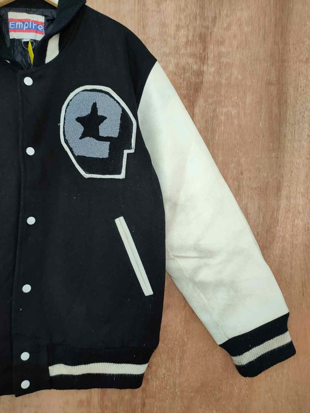 Japanese Brand Empire japan wool varsity jacket vintage #4091 DLAL Size US L / EU 52-54 / 3 - 3 Thumbnail