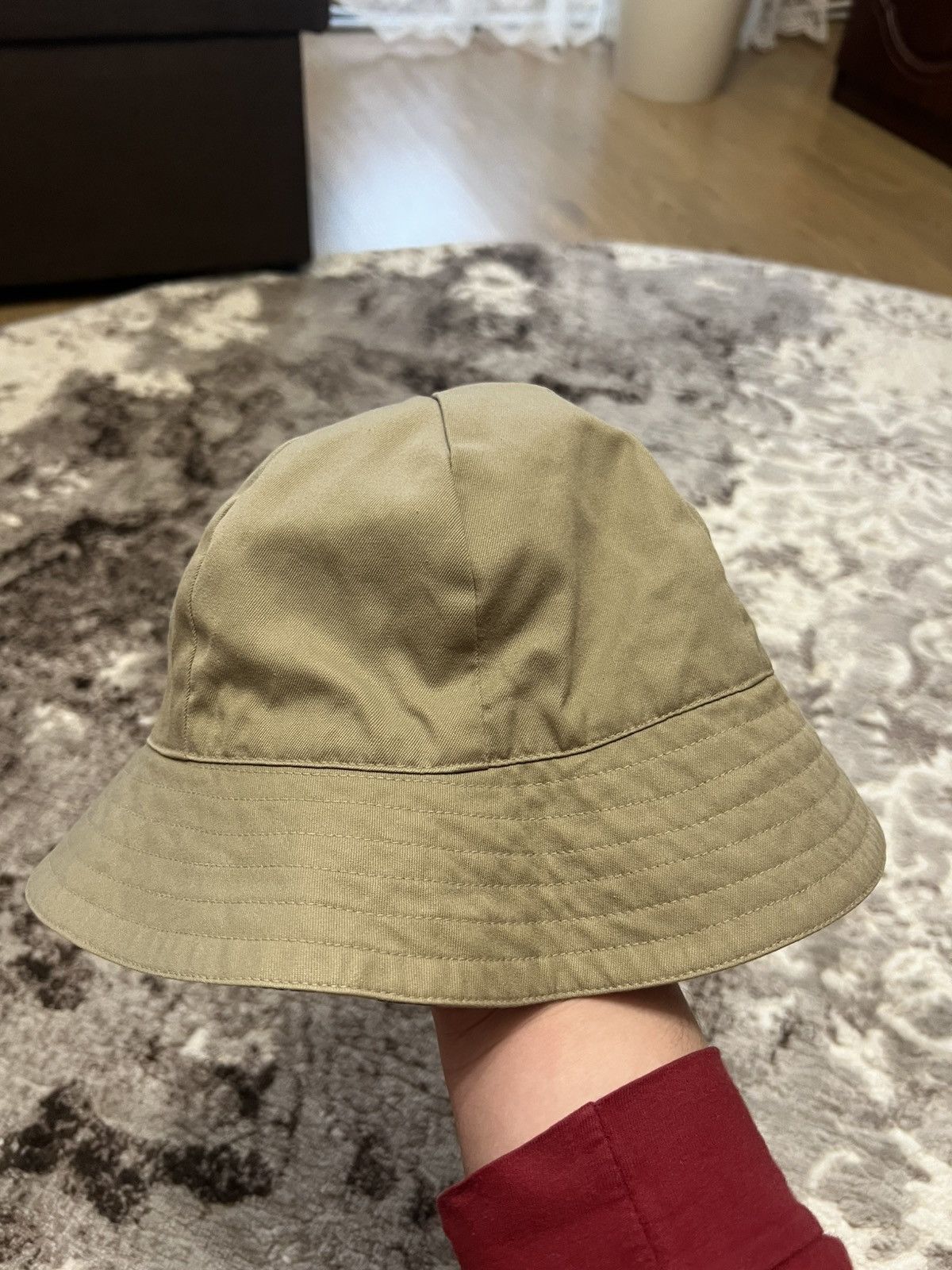 Burberry Burberry Vintage Nova Check Reversible Panama Hat Size ONE SIZE - 5 Thumbnail