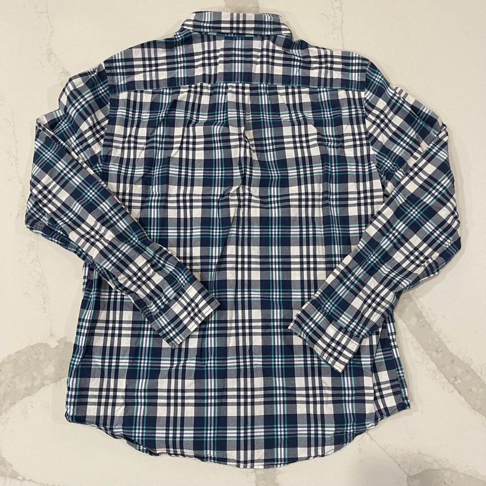 American Eagle Outfitters American Eagle Plaid Button Down Shirt Men Large Classic Fit Size US L / EU 52-54 / 3 - 6 Thumbnail