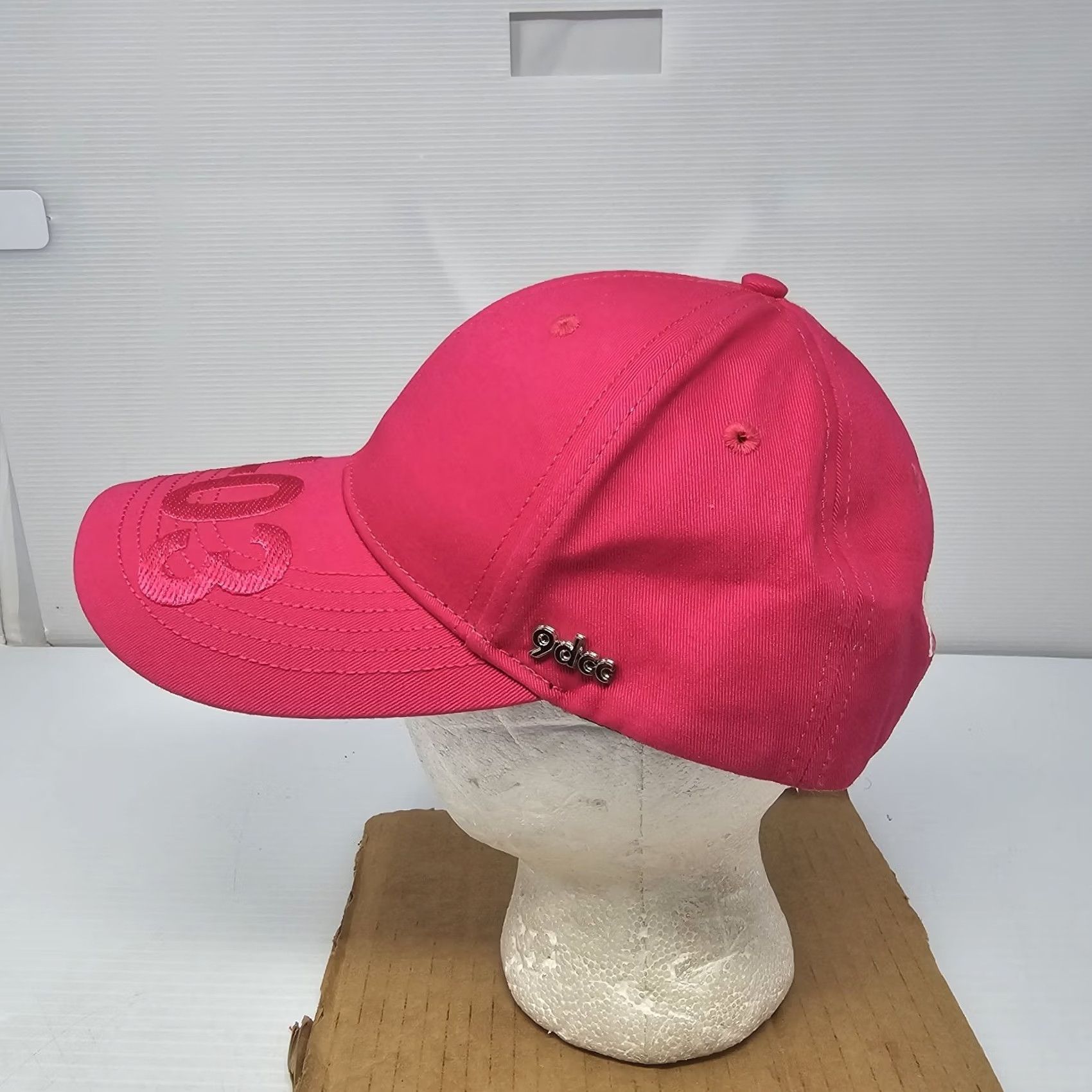 Pinko 9dcc Iteration 3 Baseball Cap Pink Adjustable Unisex Adults 100% Cotton Streetwear Auto Racing GMoney Strapback NWOT RARE Cap Size ONE SIZE - 3 Thumbnail