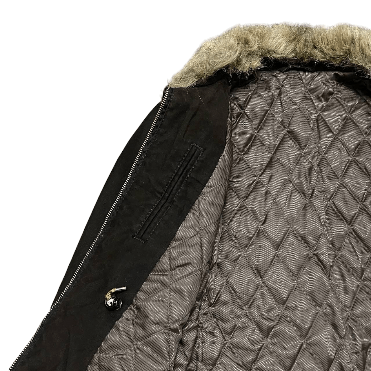 ABAHOUSE Vintage Abahouse Faux Fur Zipper Jacket Size US M / EU 48-50 / 2 - 7 Thumbnail