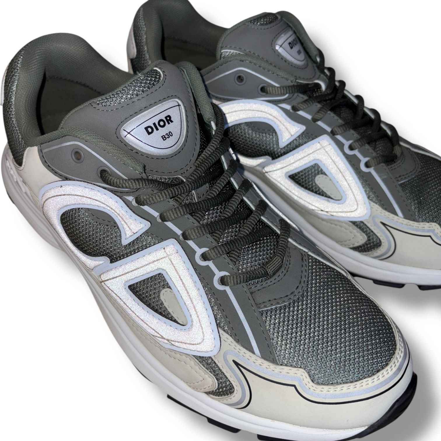 Dior Dior B30 Olive Beige Sneakers | Size 44 (11US) Size US 9 / EU 42 - 5 Thumbnail
