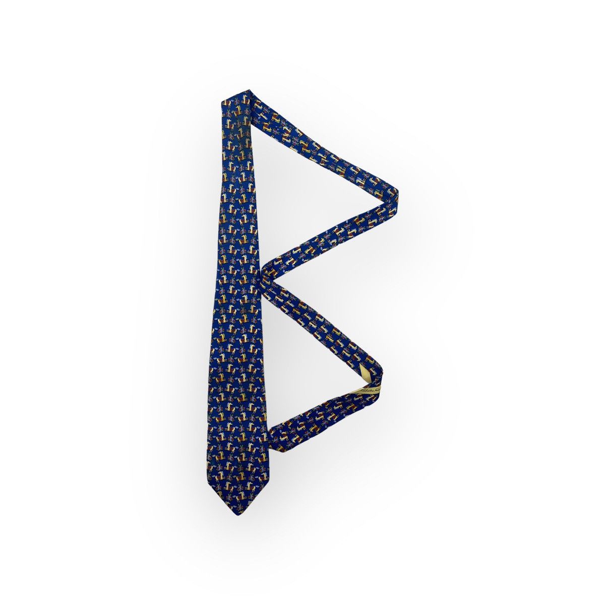 Salvatore Ferragamo Salvatore Ferragamo Silk Tie T83 Size ONE SIZE - 1 Thumbnail