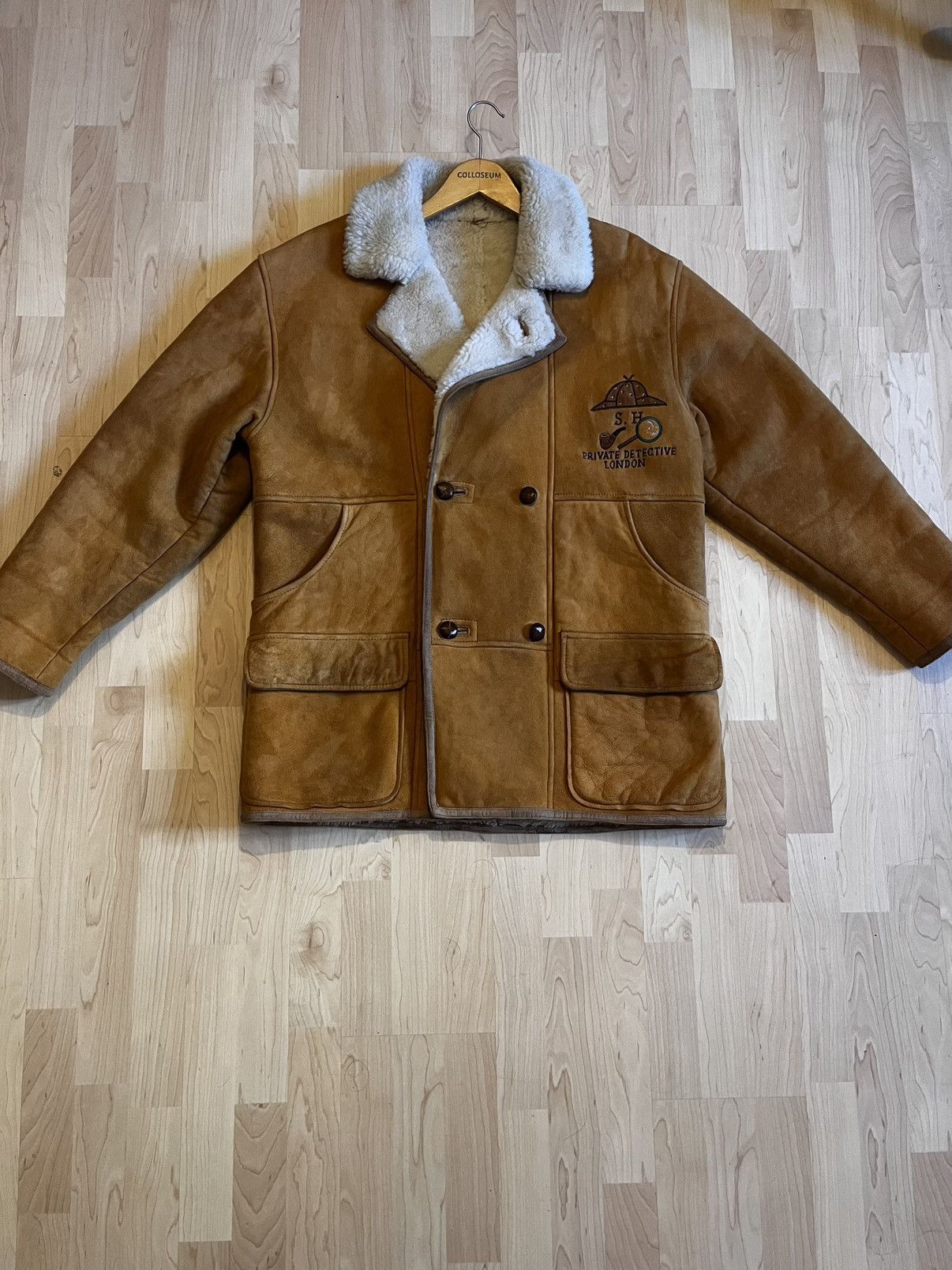 Iceberg × Vintage Vintage Iceberg Sherlock Holmes Lamn Leader Jacke Size US M / EU 48-50 / 2 - 1 Thumbnail